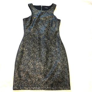 Speechless Silver Sparkle Bodycon Dress